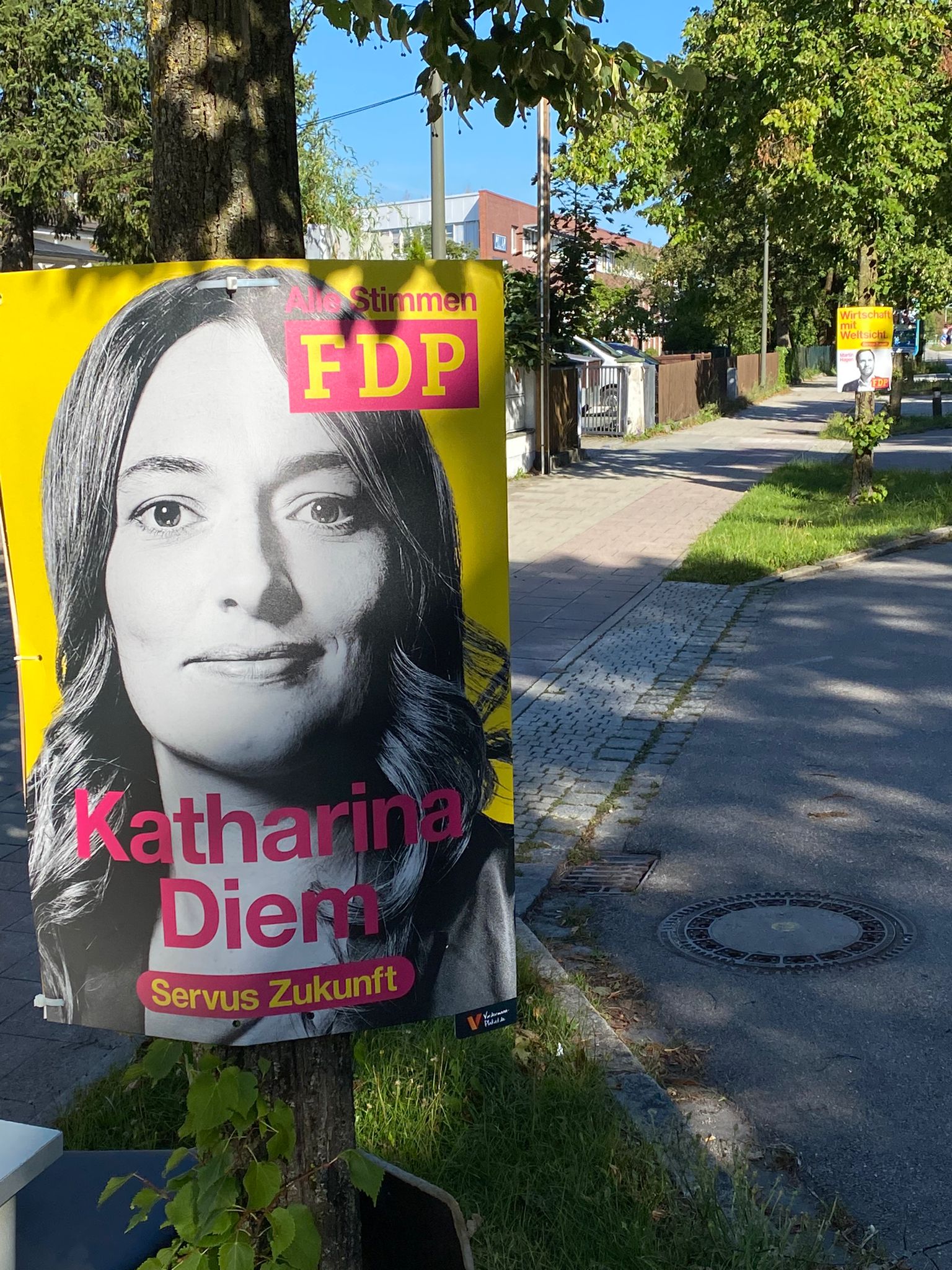 Plakatierung in Feldkirchen 