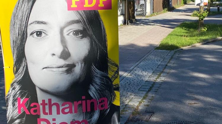 Plakatierung in Feldkirchen 